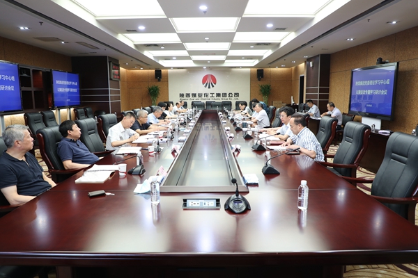 陕煤集团党委理论学习中心组举行第三、第四次以案促改专题学习研讨会