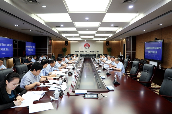 陕煤集团召开领导班子以案促改专题民主生活会